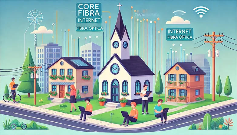 imagem para core fibra provedor de internet em igrejinha rs